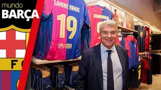¡Nueva tienda del Barça en Madrid! El FC Barcelona desembarca con Laporta en la T4 de Barajas