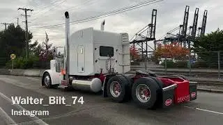 November 11, 2023 субботник, ремонт классики ￼продолжается P￼eterbilt 389 C15 Cat