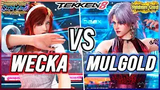 T8 🔥 Wecka (Xiaoyu) vs Mulgold (Zafina) 🔥 Tekken 8