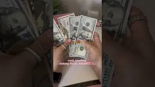 ASMR sinking funds cash stuffing 💌🎧🤑 #asmr #money #cashstuffing #shorts #satisfying