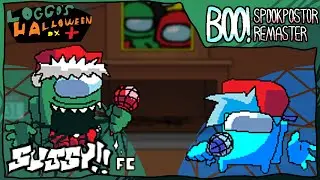 Boo! (Spookpostor Remaster) [FC, 100% acc] - FNF: loggo's halloween dx+