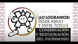 En conservación y restauración del patrimonio cultural... ¡lo logramos desde abajo y entre todxs!