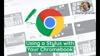 Using a stylus with your Chromebook