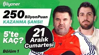 ⚽🤔❓İLK GOLÜ ATANI BİL, 250 BİLYONPUAN KAZAN! 21 Aralık Cumartesi | Orhan Uluca & Doruk Keskin #1