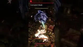 Female Isshin Parried Ghost Monk to Death #shorts