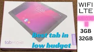 Lenovo M10 HD || 4k || Budget Tablet