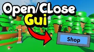 How to make a Open/Close Gui! (Roblox Studio)