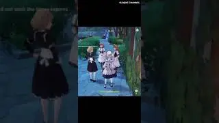 Barbara disguised as NPC in Windtrace Event | Genshin Impact