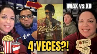 Vi la película biográfica de Michael Jackson 4 VECES 🎬 XD vs IMAX vs Dolby vs ScreenX Cuál es MEJOR?