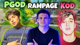 🔥PGOD VUELVE A JUGAR CON KOD Y RAMPAGE🔥| Trio arena *Momentos divertidos* 😂 | FortniteLatam