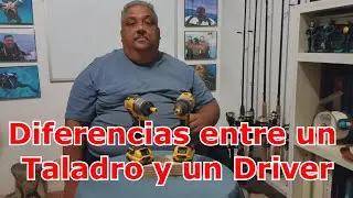 Diferencias entre un Taladro y un Driver