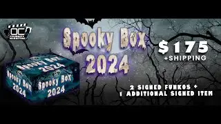 OC Celebrity Marketing Spooky Box 2024 Autograph Funko POP! Mystery
