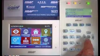 Enabling the SmartLan Ethernet module on the SmartLiving Panel