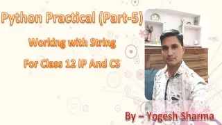 Working with String in Python| What is String| Functions of String