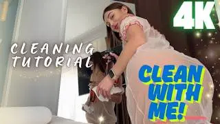 Transparent Cleaning in 4K | Clear View Transformation | Satisfying Deep Cleaning