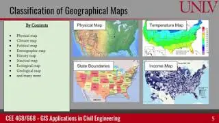 Map, map types, and map scale