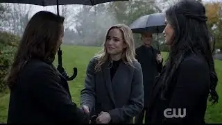Arrow 8x10 Oliver Queen's Funeral Scene #1