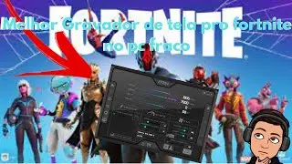Melhor gravador de tela para pc fraco!!