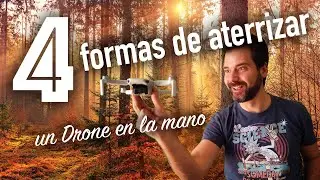 4 formas de aterrizar un dron en la mano - Drone Tips con Mavic Mini