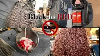 DYE your WIG From Black to RED with NO BLEACH!