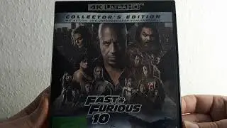 Fast & Furious 10 UltraHD Collector´s Edition Unboxing German