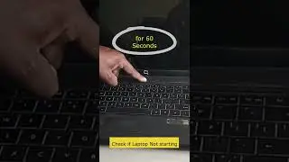 Check this solution if your laptop not starting | अगर आपका लैपटॉप स्टार्ट नहीं हो रहा हे ?