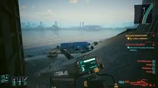 Cyberpunk 2077 NCPD mission Sandi sniper