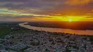 Volando por las calles de Tucupita, Delta Amacuro. Mavic air 2 / 1080p