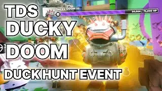 СОЛО DUCK HUNT EVENT 2025 EASY МОД | Tower Defense Simulator | Roblox TDS