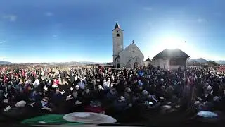 Striezelwerfen 2020 360° Video - Stein im Jauntal