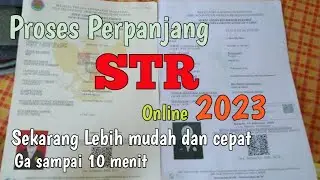 Tutorial Perpanjang STR Online 2023