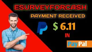 FINALLY I RECEIVED $6.11 ( 500 INR) From ESURVEYFORCASH 🤑🤩 || Make money with survey 2023 || #survey