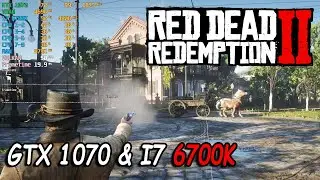 Red Dead Redemption 2 PC GTX 1070 & I7 6700K 1080p VULKAN VS DX12 FAVOR AND BALANCED QUALITY
