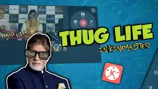 Thug Life in kinemaster! 🔥 | Dope editing | 2020