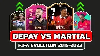 DEPAY VS MARTIAL FIFA EVOLUTION! 👀🤯 | FIFA 15 - FIFA 23