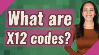 What are X12 codes?