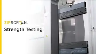 Zipscreen Strength Testing