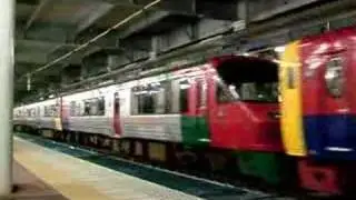 ７８３系 （１２両編成） 臨時特急とみどり３１号 【博多駅・発車】
