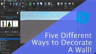 5 ways to improve your wall | Roblox Studio