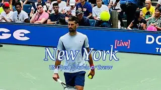 [LIVE]🔥NYC US OPEN🎾 Novak Djokovic & Alexander Zverve💪 | Madison Keys & Katie Boulter🙌 #nyc #usopen