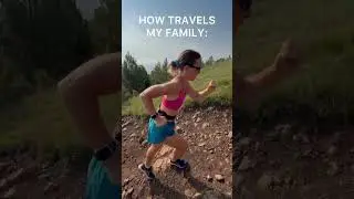 Normal travelers vs my family #travel #tourism #running #family