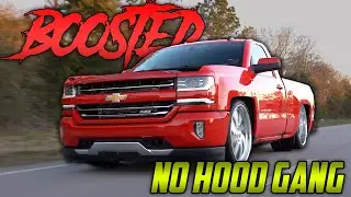 I BOOSTED MY RED 2018 SINGLE CAB TRUCK!