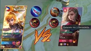 FANNY VS TOP 1 SENIOR BENEDETTA (who will win??) | PRESET EDIT TIKTOK | MLBB