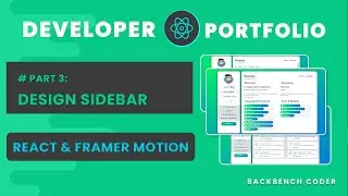 🟢 Developer Portfolio Website using React,-- 