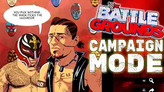 WWE 2K Battlegrounds Campaign Mode - Rey Mysterio Teaches us the Secret of His Mask