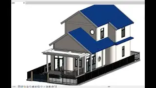 Revit vẽ biệt thự phần 1