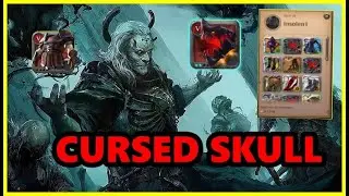CURSED SKULL OP💀💀 - CORRUPTED DUNGEON - PVP - ALBION ONLINE 2024