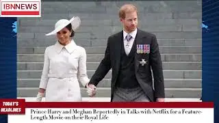 Prince Harry and Meghan Talks with Netflix for a Feature Length Movie on their Royal Life