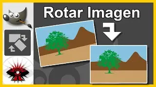 Cómo usar la herramienta ROTAR de GIMP v2.10. Explicado a detalle.