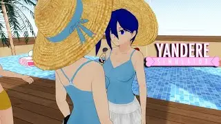 POOL PARTY MOD - DAY 2 - MEI MIO | Yandere Simulator
